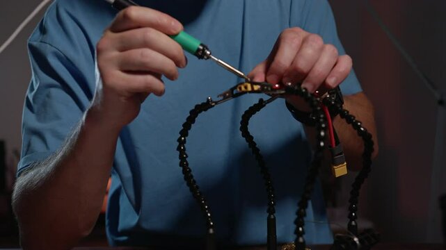Soldering Electrical Experimentation Utilizing Various Wires and Connectors