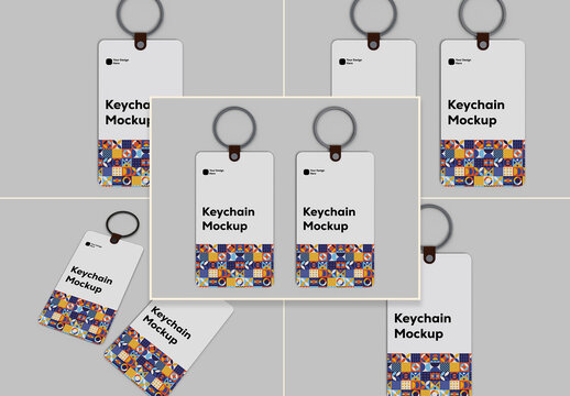 Keychain Mockup