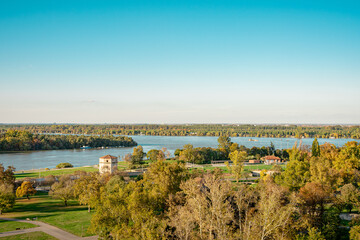 Belgrade Fortress (Kalemegdan) is a symbol of the city, with a picturesque view of the confluence...