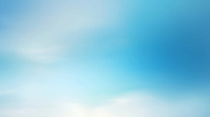 Minimalist gradient background in light blue and sky blue tones, with a smooth transition for a calming visual effect. Flat, blurred design in a high-resolution vector style, providing a subtle, reali