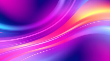 Fototapeta premium Purple and pink wave abstract background wallpaper generative ai