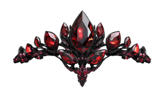 Crystal crown transparent background