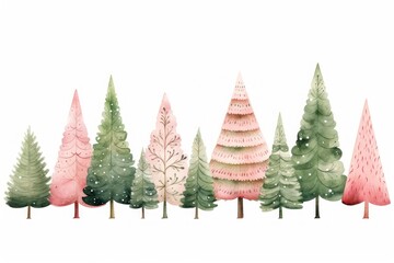 Fototapeta premium Christmas tree plant green.