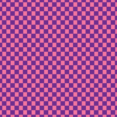 simple purple colour squear doot pattern on pink colour background.