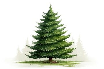 Christmas tree plant pine fir.