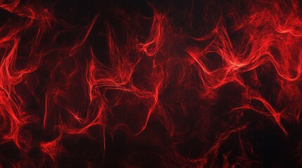 Red Abstract Flame