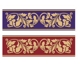 GOLD EMBROIDERY FOR LITURGICAL CLOTHES AND SACRED CEREMONIES. SACRED CATHOLIC SYMBOLS IN ANCIENT STYLE WITH GOLDEN DECORATIONS