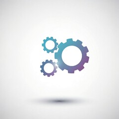 A settings icon with gears