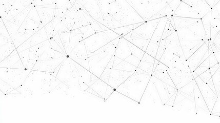 Minimalist tech wireframe background featuring connected dots and lines, creating a clean, modern aesthetic