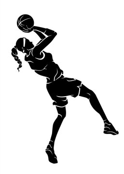 Fade Away Jump Shot, Women's Basketball