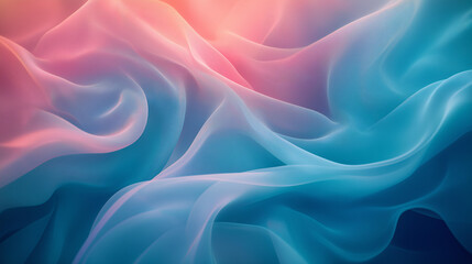 Obraz premium Discover the beauty of abstract curves in fluid design art