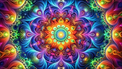 Fototapeta premium abstract colorful background with circles