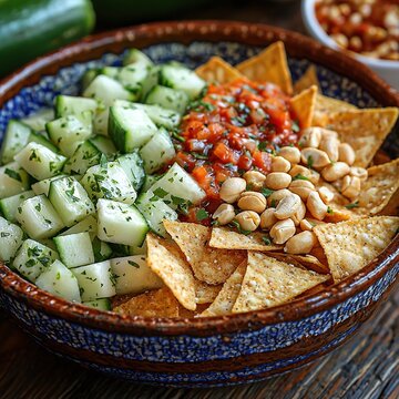 Mexican tostilocos snack