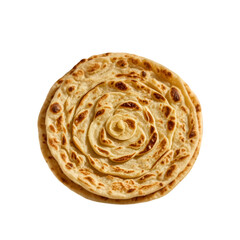 Fototapeta premium Laccha paratha on transparent background