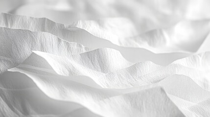 Obraz premium Close-up of white paper texture.