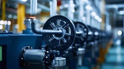 Fototapeta premium Integrating remote monitoring systems with predictive maintenance to extend machine life and reduce failures