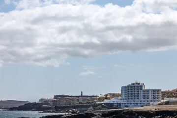 Fototapeta premium View of the village and hotel in San Miguel de Abon on Tenerife, Spain