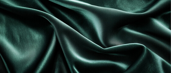 Obraz premium Deep forest green velvet background