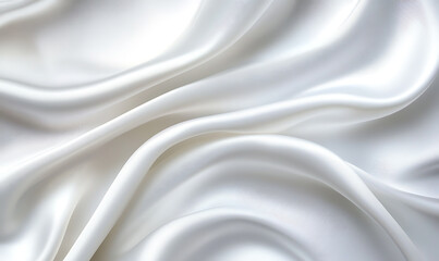 Obraz premium White backgrounds abstract silk. 
