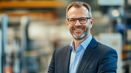Fototapeta premium Smart manufacturing solutions utilizing IIoT for real-time monitoring, optimization, and performance tracking to enhance efficiency