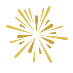 Abstract Gold Sparkle