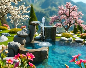 spring in the garden