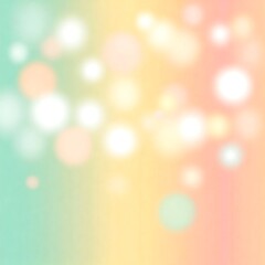 Abstract background with blurred circles in pastel shades, creating a soft and dreamy atmosphere.