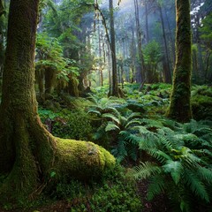 footpath in the woods