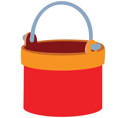 red work bucket
