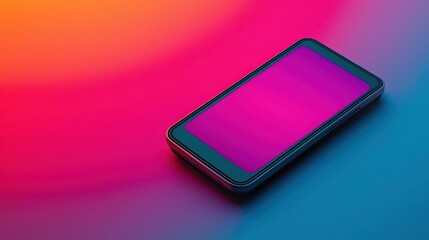 Contactless payment terminal interacting with a smartphone, mobile transactions, quick checkout