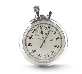 Stopwatch isolated on white