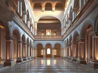Obraz premium Vidhana Soudha in Bangalore India is the seat of the state legislature of Karnataka AI-Created Content