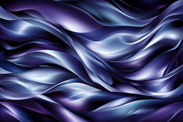 Fototapeta premium Vibrant Blue and Purple Abstract Backgrounds with Neon Light Waves, Futuristic Digital Textures, and Gradient Flow for Modern Design, Technology, and Art Projects