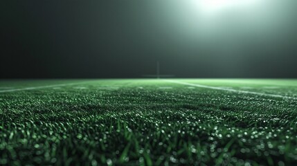 Obraz premium Expansive scenic view of a vast lush green meadow landscape under a bright sunlit daylight environment showcasing the tranquil and serene beauty of the natural world