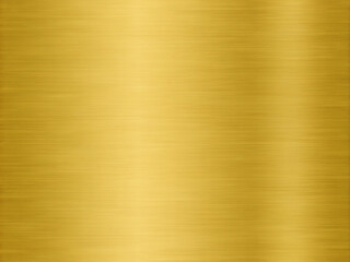 Smooth gold foil texture background with matte finish and soft tones, AI Generation