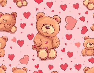 Teddy bear, valentine's day