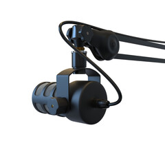 Obraz premium Professional Podcast Microphone
