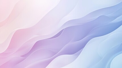 Obraz premium Abstract Gradient Waves in Soft Pastel Colors, Perfect for Backgrounds and Modern Design Concepts