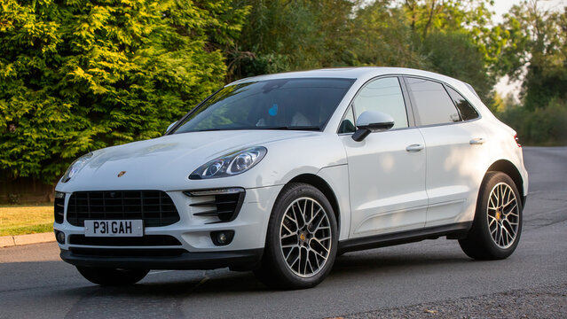 2018 white Porsche Macan