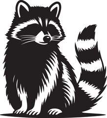 Peacock Silhouette Vector Art on White Background - Elegant Bird Icon Design

