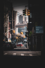 Fototapeta premium A street in New York City (USA)