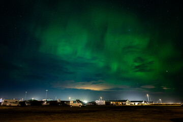 Nordlichter &uuml;ber Island 3