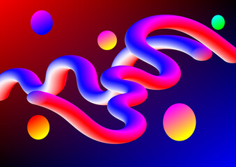 abstract background with circles