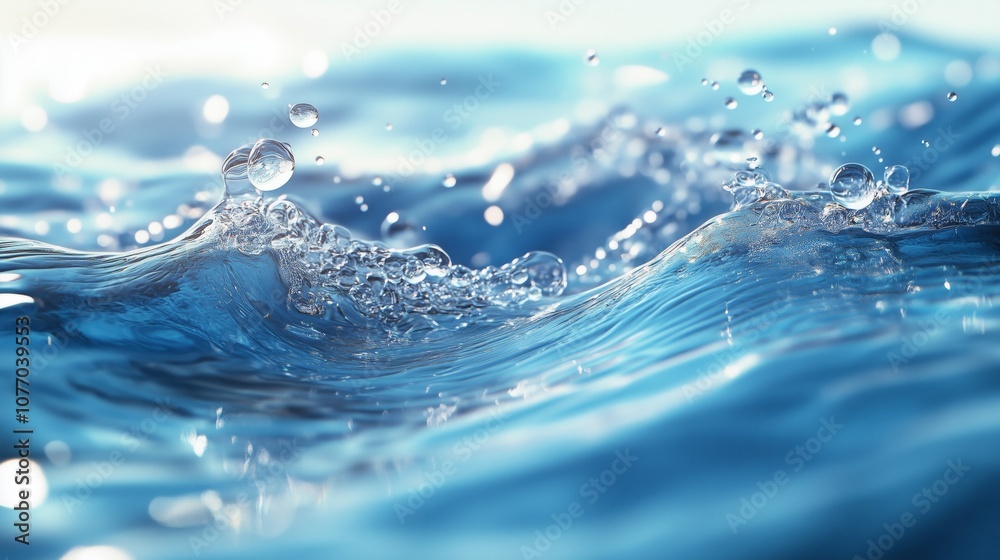 Fototapete liquid creating gentle ripples and motion, ideal for subtle, organic movement in motion graphics.