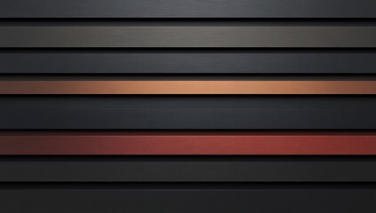 Abstract background with different-colored wooden strips arranged in horizontal lines
