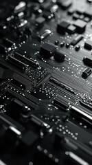 Obraz premium Sleek Technology Background with Minimal Design