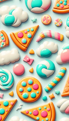 candy in a box