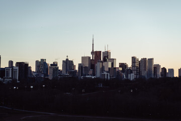 Fototapeta premium view on Toronto city 