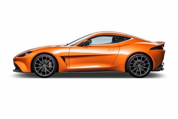 Fototapeta premium Sports car vehicle wheel white background.