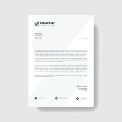 Professional And Creative Modern Corporate Business Letter Head Template.
